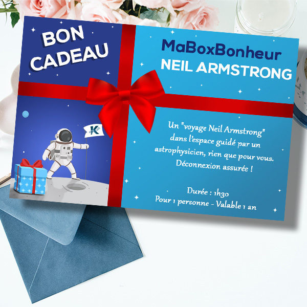Bon Cadeau Neil Armstrong (voyage spatial en VR, déconnexion)